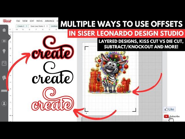 How to Use Offsets in Siser Leonardo: Step-by-Step Tutorial for Stunning Designs