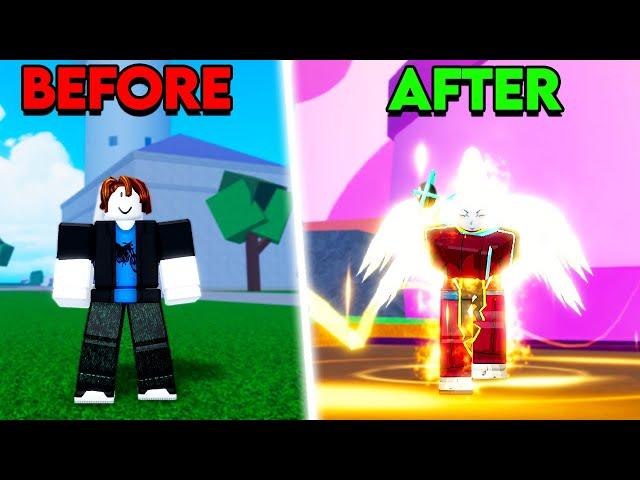 I Unlocked Angel V4 Awakening in One Video! (Blox Fruits)