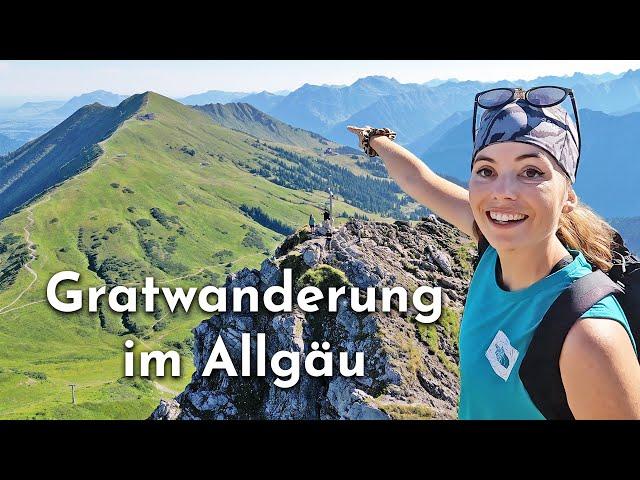 Schöne Gratwanderung im Allgäu: Kanzelwand bis Fellhorn in Oberstdorf-Kleinwalsertal