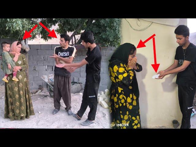 Narges' reaction to the news that Abbas gave her in Ali's absence: I found Zahra's daughter