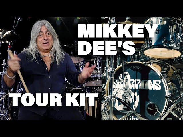 Mikkey Dee - Scorpions - Tour Kit Rundown