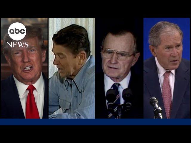 What past Republican presidents have said about tariffs