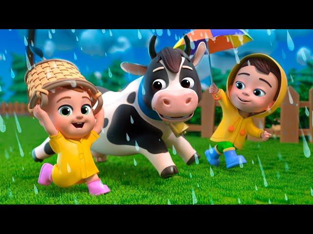 Lluvia Lluvia Vete Ya (Versión con Animales l Lalafun Canciones Infantiles y Música para Chicos