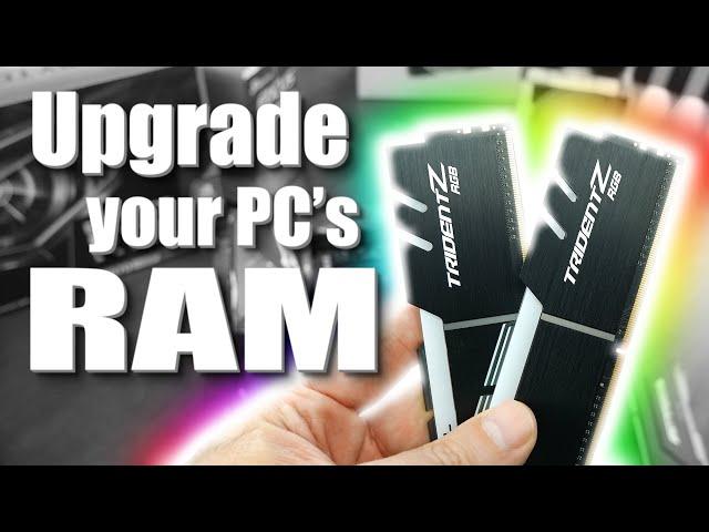 A Beginners Guide: Upgrading Your PC's RAM