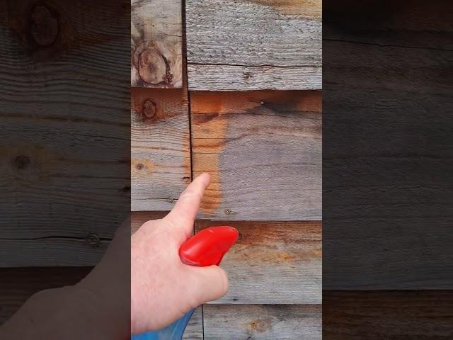 Comment nettoyer du bois facilement et rapidement !          #astuce #bois #bricolage