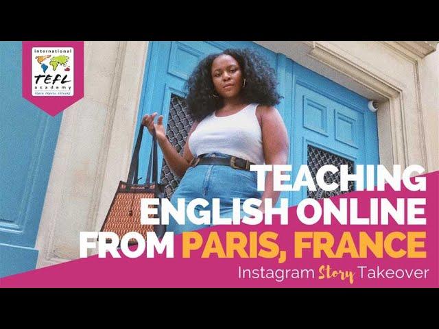 Day in the Life Teaching English Online from Paris, France with A’Tavia Lawson