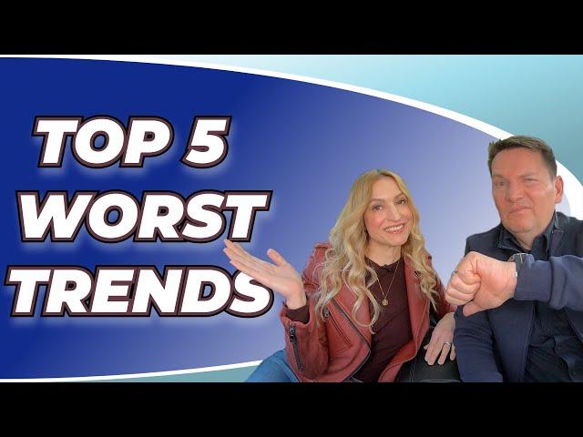 Top-5 worst trends in the car business. What are yours?