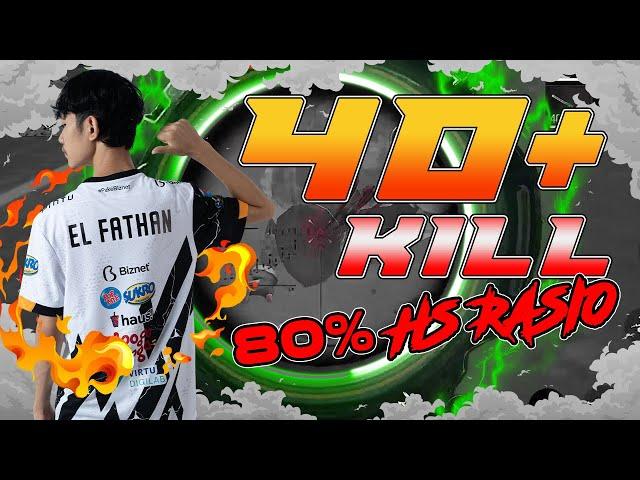 BIMA SAKTI ANGKER GESS !! SOLO VS SQUAD 80% HEADSHOOT GAMEPLAY !!