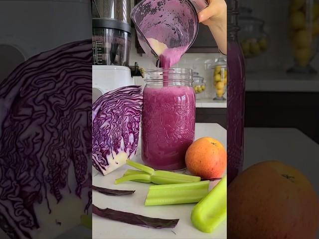 Cabbage Juice Recipe | Acid Reflux, Ulcer #juicing #healing #vegan