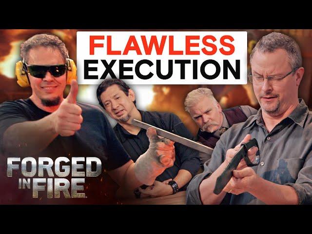 UNPREDICTABLE Challenge of Steel vs Iron | Forged in Fire (Season 2)