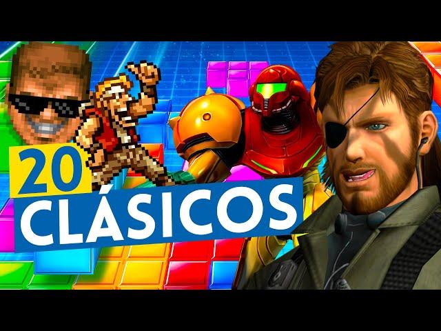 20 JUEGOS CLÁSICOS que han ENVEJECIDO MUY BIEN