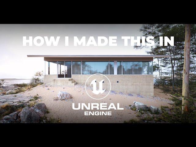 How I Made This Scene In UNREAL ENGINE 5 - Path tracer