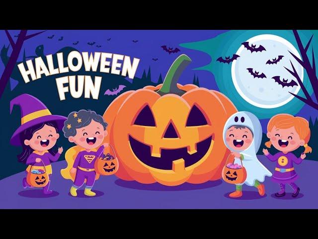 Halloween Trick or Treat Song for Kids | Non scary | Fun