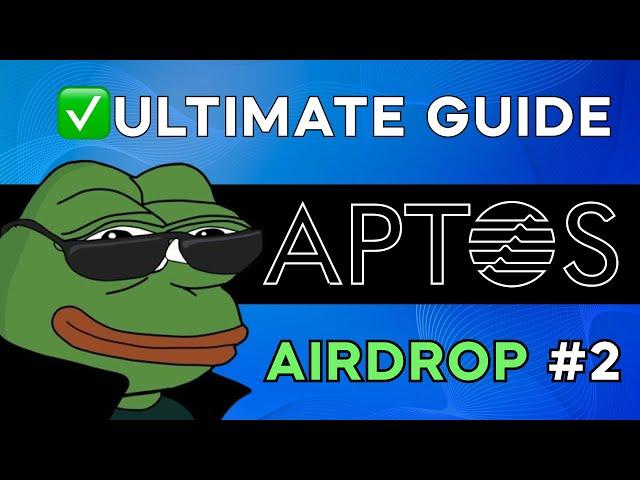 GET AIRDROP BY APTOS | ULTIMATE GUIDE | $350 MILLION INVESTMENTS