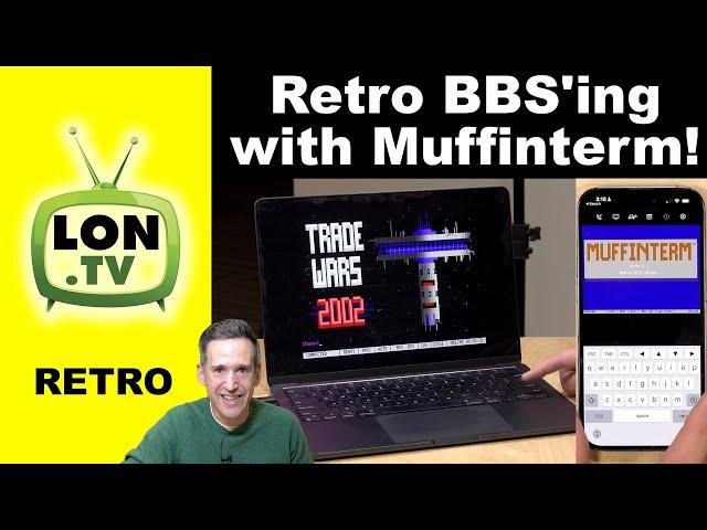 Exploring Old School BBS Systems with Muffinterm! Mac, iPhone and iPad