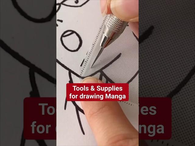 Art Supplies for Manga: How to Use Screentone