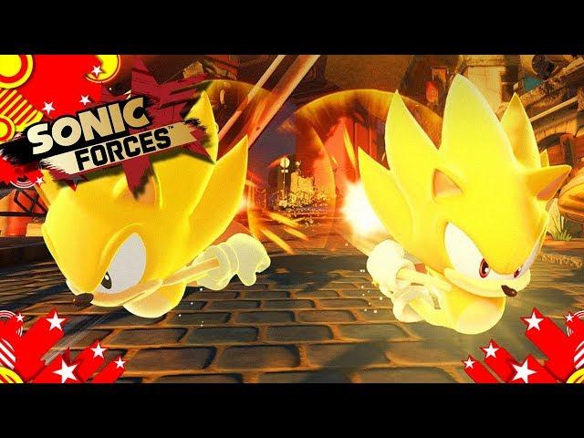 Sonic Forces - All Super Sonic Stages (All S Ranks) | Modern, Classic and Tag Team Gameplay