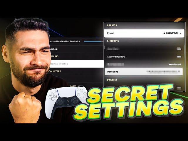 EA FC 25 - 10 Secret Settings To Improve Your Gameplay & Make You A Better Player! TUTORIAL!