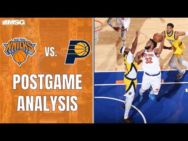 Knicks Dominate Pacers In Home Opener At Madison Square Garden | New York Knicks