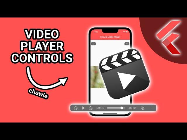 Flutter Tutorial - Video Player With Controls (chewie) #Flutter #AppDevelopment