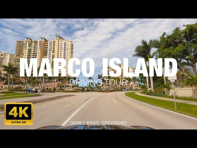 Exploring Marco Island Florida | 4K Driving Tour