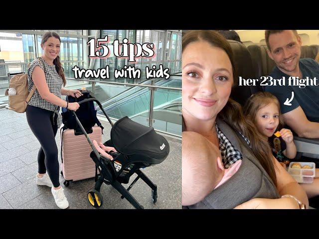 My *BEST* tips for traveling with kids & babies // we have learned from experience!!