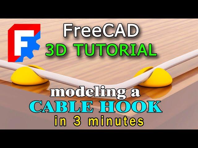 FreeCAD 1.0 Tutorial | How to make 3D model with FreeCAD | Easy beginner tutorial #freecad
