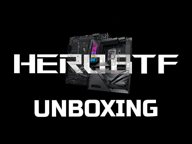 ROG Maximus Z790 HERO BTF Edition UNBOXING #asusrog #pcbuild  #unboxing #asus  #gamingpc  #asusgamer