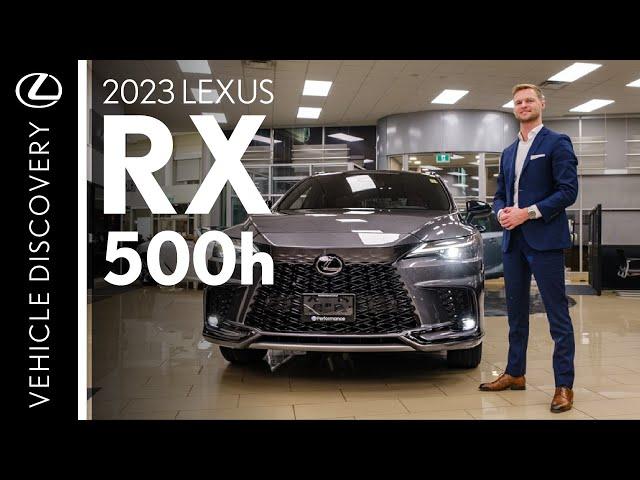 The First-Ever Lexus RX 500h 2023 ﻿at Performance Lexus ﻿﻿| St. Catharines