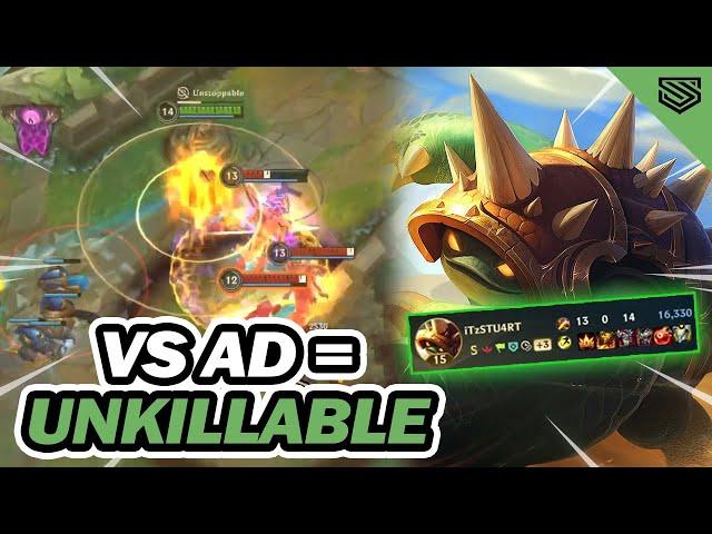 THE BEST TANK IN THE META  Rammus Wild Rift Gameplay