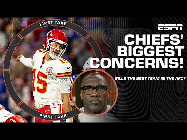 Shannon Sharpe is 'VERY CONCERNED' for Patrick Mahomes and the Chiefs!  | First Take