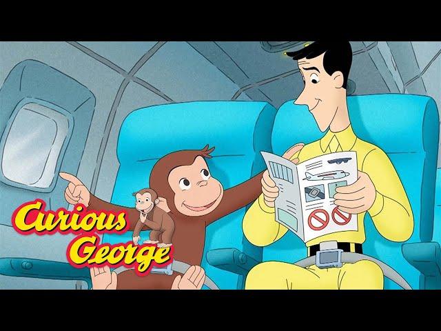 George Takes a Plan Ride   Curious George  Kids Cartoon  Kids Movies