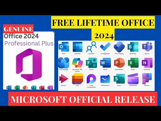 FREE Download and Install Office 2024 - For 2025/2024