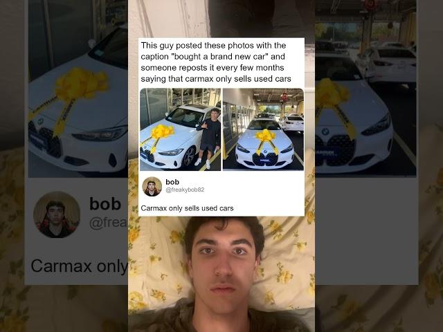Carmax only sells used cars