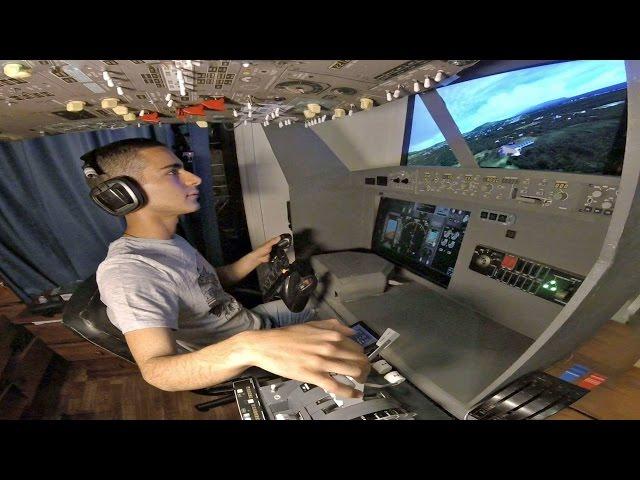 PMDG Boeing 737 Home Cockpit | Skiathos to Samos FULL FLIGHT | Short Takeoff/Landing | GoPro Cockpit