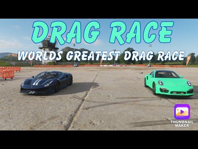 Forza Horizon 4 - Worlds Greatest Drag Race + Finale With (PurplePetrol13)