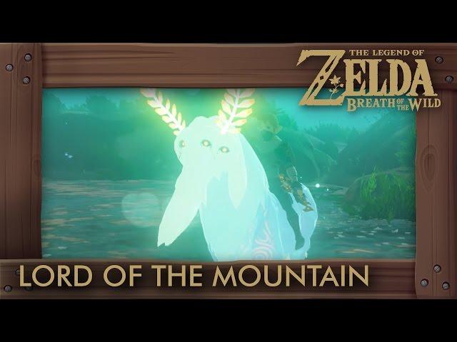 Zelda Breath of the Wild - Lord of the Mountain Location