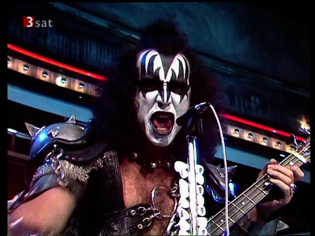 KISS Vorsicht Musik German TV 1982