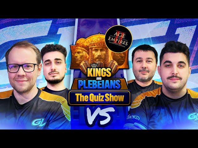 TheViper & Hera Vs. TaToH & DauT - The Age of Empires Quiz Show