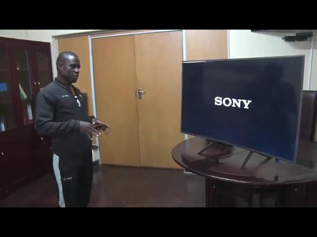 SELF POWERED TV - A Zimbabwean inventor Mr Maxwell Chikumbutso’s latest invention. WATCH