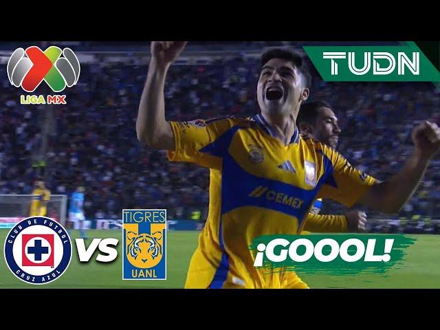 ¡TODA LA POLÉMICA! Penal y gol de Tigres | Cruz Azul 0-1 Tigres | Liga Mx -AP2024 - J16 | TUDN