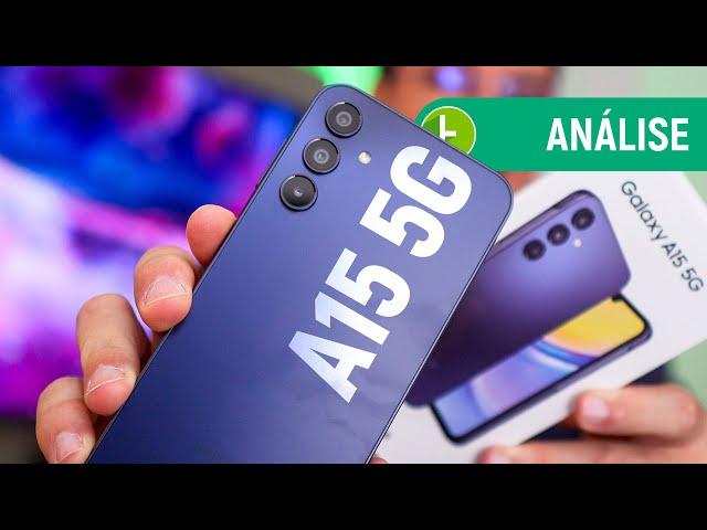 GALAXY A15 5G: MELHOR VERSÃO do CELULAR BÁSICO Samsung para COMPRAR? Análise / Review