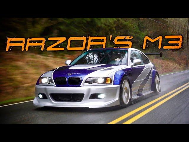 He Built the Infamous M3 GTR from Need For Speed: Most Wanted