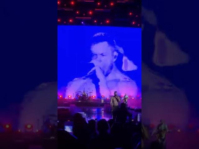 Imagine Dragons Performs Enemy Live Shirtless!