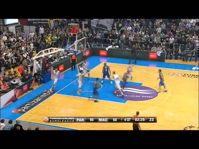 Partizan mt:s - Makabi 74:71 [01.12.2011.] - Euroleague