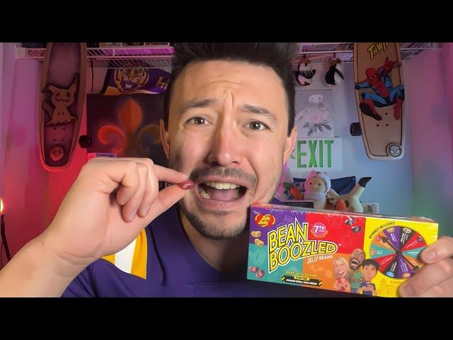 RANDOM ASMR TINGLES ~ Bean Boozled  ~ 600k Sub Special 