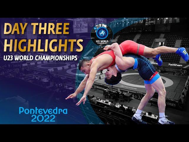 Highlights from Day 3 of the U23 World Championships 2022