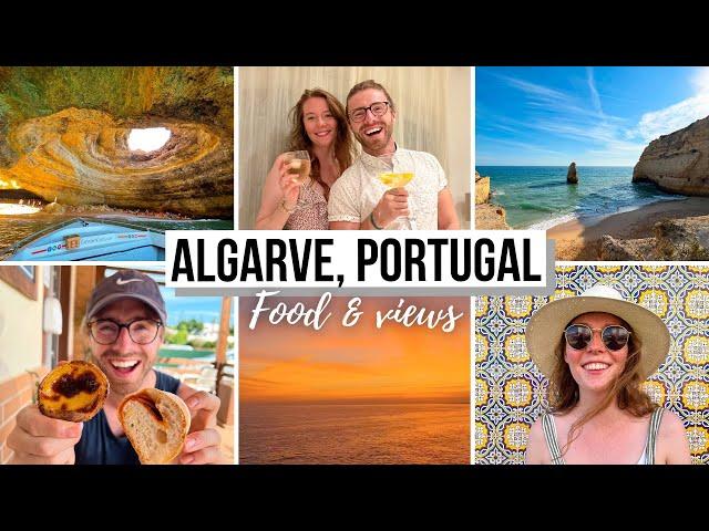 Benagil Cave & Trying Portuguese Food in the Algarve  Carvoeiro Caves Tour, Portugal