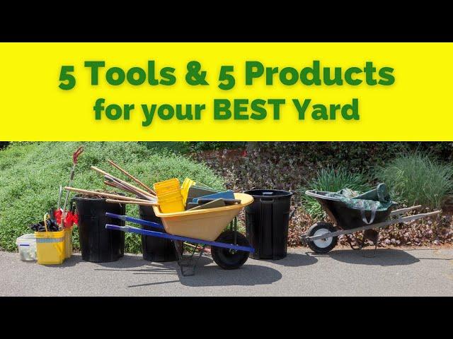 TOP 10 Must-Have Landscaping Tools and Products | Yard Coach's Top Picks