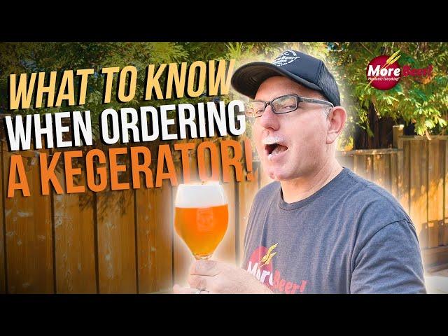 Everything YOU NEED TO KNOW About Ordering a Kegerator | MoreBeer! | Free Beer Friday